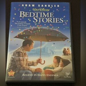 Bedtime Stories (2008) (DVD, 2008) Movie Disney Adam Sandler Y2K Tested Working
